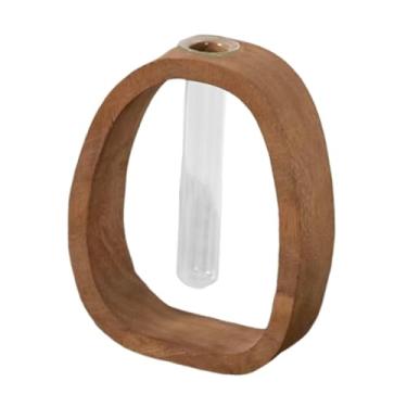 Imagem de Generic Vaso de tubo de ensaio, arranjo de flores, suporte criativo para terrário de plantas, vaso de plantas para mesa, quarto, casamento, decoração para