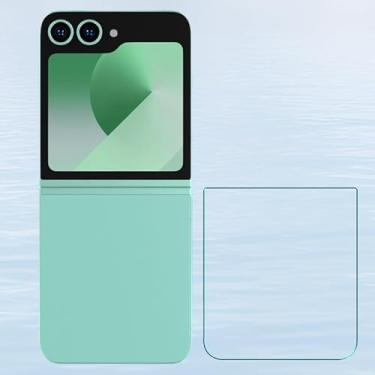 Imagem de Protetor de tela traseira para Samsung Galaxy Z Flip 6 5G 9H dureza vidro temperado película protetora HD anti-arranhões na Zflip6