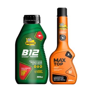 Imagem de Kit Aditivo Óleo B12 Premium 500ml Max Top 200ml Bardahl