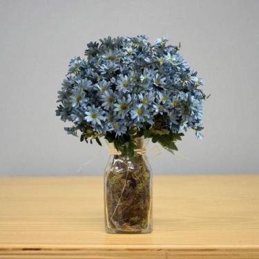 Imagem de 9 Buquês de Margaridas contém 27 Flores cada Buquê Artificial Bonitas 