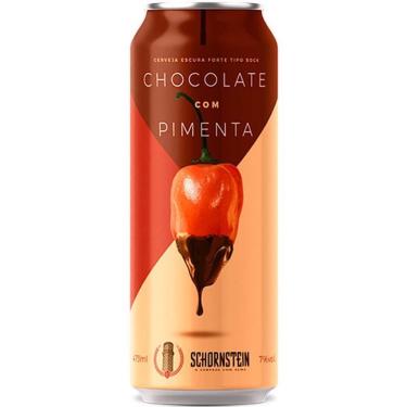 Imagem de Cerveja Schornstein Chocolate com Pimenta Lata 473ml