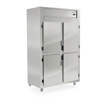 Imagem de Freezer Inox 4 Portas Gccp4p Gelopar Conservador Inox 4 Portas 220v