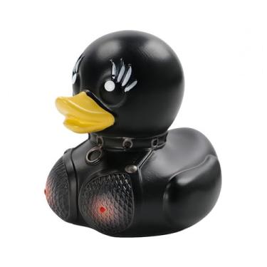 Imagem de Cyberpunk Duck Resin Figurine Gothic Collectible Statue for Desktop Shelf Decor, Unique Office Desk Ornament Gift for Adults