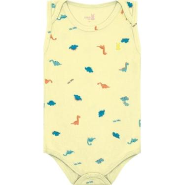Imagem de Body regata bebe 13586 kiko e kika - Kiko baby, Amarelo, P