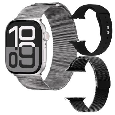 Imagem de Watch Series 10 - Microwear + 3 Pulseiras - Ios Iphon-Unissex