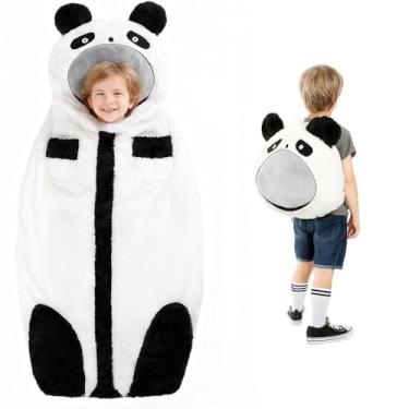Imagem de Saco de dormir de animais de pelúcia, saco de dormir infantil, tapete de cochilo, sacos de pijama 2 em 1 com travesseiro, creche, pré-escola, jardim de infância, presente de aniversário, festa do