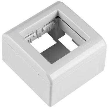 Imagem de Caixa com tampa 2 posto sistema x 57303/002 - tramontina