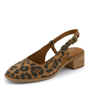 Imagem de TOMS Vestido feminino Jaclyn Slingback Casual Casual Salto Baixo 2,5-5 cm - Marrom, Brn Sug Lprd Sue, 39