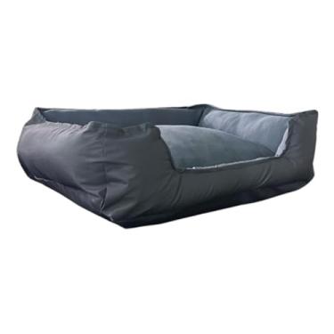 Imagem de CAMA CAMINHA PET PARA GATO CACHORRO IMPERMEÁVEL FÁCIL DE LIMPAR COM ZÍPER CAMA PARA CACHORRO (P (50x40),Cinza)