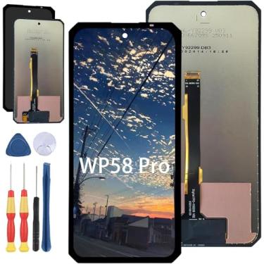 Imagem de Yuxyiony Nova tela de substituição para Oukitel WP58 Pro tela de reparo de tela LCD e acessórios de ferramenta de substituição.