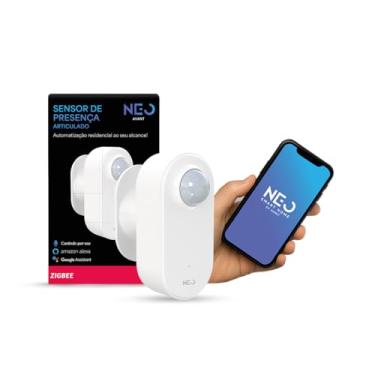 Imagem de Sensor Inteligente de Presença Articulado 360 ou Portas e Janelas Zigbee ou Wi-Fi 2.4 GHz Branco Avant Neo (Presença Articulado 360º, Zigbee)