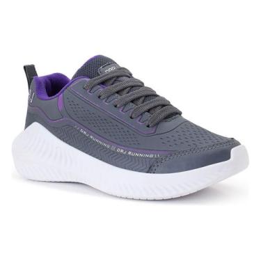 Imagem de Tênis Feminino Academia Daruj Confortável E Ideal Caminhada, Roxo, 38,