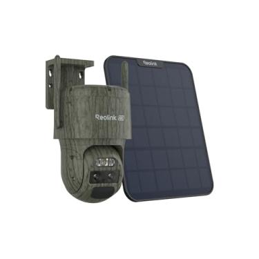 Imagem de REOLINK Câmera de segurança celular Trackmix LTE Trail 4K com painel solar