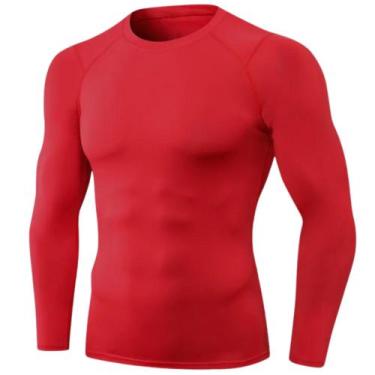 Imagem de Camisa uv 50+ manga longa térmica masculina camiseta malha fria - MARC