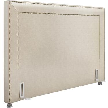 Imagem de Cabeceira Cama Box Casal 140 cm P05 Berlim Facto Dunas Pérola - Lyam Decor