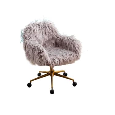 Imagem de Cadeira de escritório multifuncional ajustável com assento de rodas com suporte para encosto, cadeira ergonômica para computador, cadeira giratória para jogos, cadeira de balanço confortável para