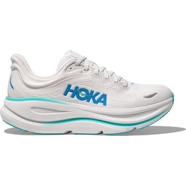 Imagem de HOKA Tênis masculino Bondi 9, Branco/azul Hoka, 45