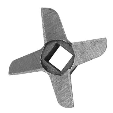 Imagem de GLOGLOW Moedor Elétrico de Moinho de Alimentos Em Forma de Cruz, Lâmina de Moedor de Carne de Aço, Peça de Reposição Durável para Batedeira, Prata, 5 Tipos Disponíveis, Ferramentas de Cozinha Resistentes à Ferrugem (8 ID: 18,1 mm/0,711 pol., Circunferência: 56,9)