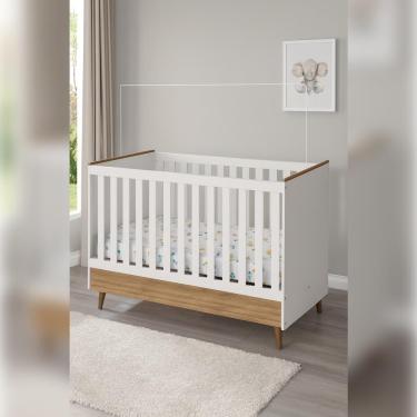 Imagem de Berço 2 em 1 Bartira Ternura Plus com Colchão Herval Baby Encanto