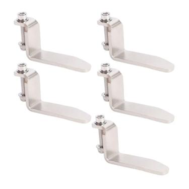 Imagem de Asixxsix Gancho de Gancho de Viga de Ferramenta Pneumática de 5 Peças, de Ferramenta Pneumática de Aço Inoxidável Universal para Pistola de Pregos, para Pregador de Ar, Martelo de