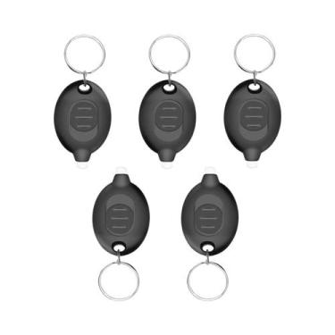 Imagem de Lanterna Mini LED Super Brilhante Para Chaveiro, Pacote Com 5, 12 Lume