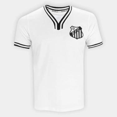 Imagem de Camisa Santos Vintage Retrô Mania Oficial Licenciada-Unissex