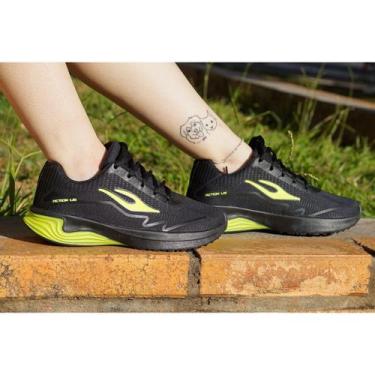 Imagem de Tênis Action LigShoes Feminino Academia Caminhada Com Cadarço New Day,