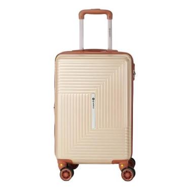 Imagem de Super Promoção Mala De Bordo 10kg Rodas Dupla 360 - YQAPICE, Dourado