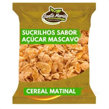 Imagem de Sucrilhos Açúcar Mascavo - Cereal Matinal - Cereal de Milho Crocância 