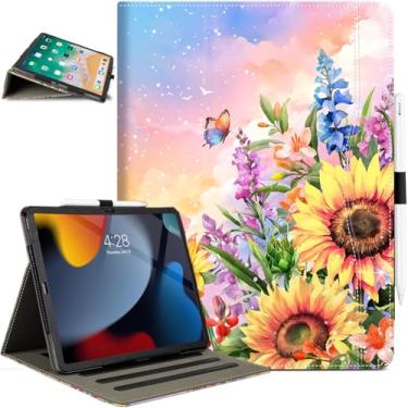 Imagem de Lokigo Capa para iPad Air de 13 polegadas M3/M2 (2025/2024), iPad Pro 12,9 polegadas (6ª/5ª/4ª/3ª), suporta Apple Pencil (USB-C), suporte multivisualização de ângulos livres, ativar/hibernar