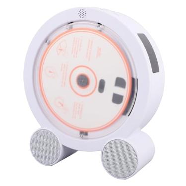 Imagem de OPPWONG Leitor de CD Vertical de Mesa Com Temporizador, Tela LED, Alto-falantes Duplos HiFi, FM, USB, Bluetooth Portátil 5.3, Reprodutor de Música Com Controle Remoto (Cor Madeira)