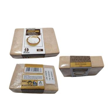 Imagem de Sabonete Facial Argila Branca - pele Oleosa E C- Manchas-extrato Babosa -dolomita -óleo Andiroba - 100g