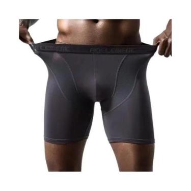 Imagem de Calças Boxer Masculinas Esportivas De Secagem Rápida Em Modal Para Cor