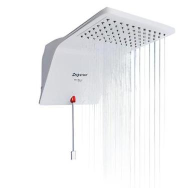 Imagem de Chuveiro Ducali Eletrônico Branco Regulagem 127v - Zagonel