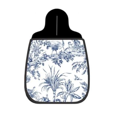 Imagem de Lixeira De Carro Organizador Lixinhocar Fauna e Flora Azul Toile