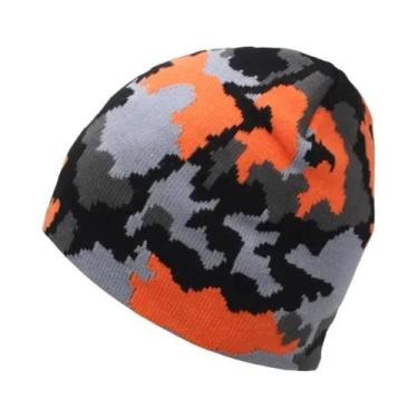 Imagem de Gorro De Inverno Camuflado Tricotado Quente Para Homens E Mulheres, Bo