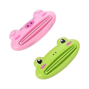 Imagem de Dispensador De Pasta De Dente Animal De Plástico Para Casa E Banheiro,