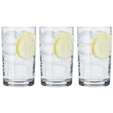 Imagem de Copo Cylinder 200ml Vidro Ideal para Drinks e Doses 06 uni - Nadir Fig