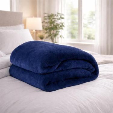 Imagem de Cobertor Manta Queen Microfibra Fleece Premium 01 Pç Toque Aveludado -