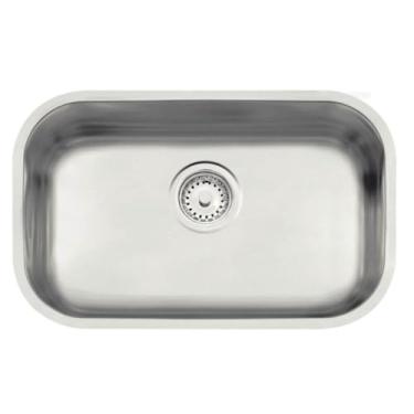 Imagem de Cuba de embutir Tramontina Lavínia 47 BL em aço inox escovado 47x30 cm