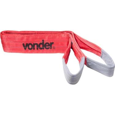 Imagem de Cinta Para Elevação de Cargas 7:1, 5,0 m, 5,0 tf, Vermelha, CE 550, Vo