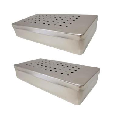 Imagem de Estojo perfurado econox 28x14x6 kit 2un fami tamanho:28x14x6, 28X14X6