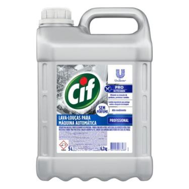 Imagem de Detergente 5 l cif lava loucas maquina unilever