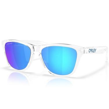 Imagem de Óculos de Sol Oakley Frogskins S Polished Clear 0153-Masculino