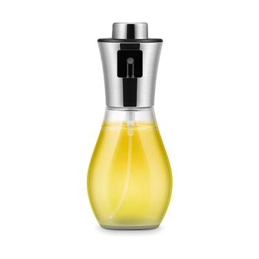 Imagem de Spray de Cozinha Pulverizador de Óleo 200ML para Azeite em Vidro e Aço Inoxidável com J...