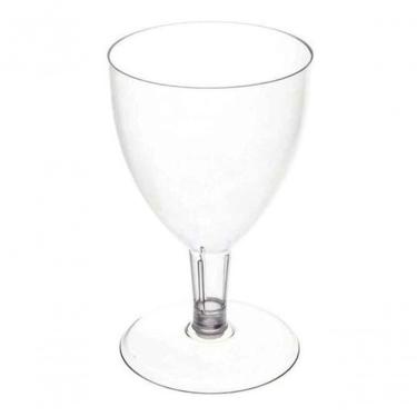 Imagem de Taça Acrílica Descartável Taça Pit 170 Cristal 170ML para Vinhos e Drinks em Plástico A...