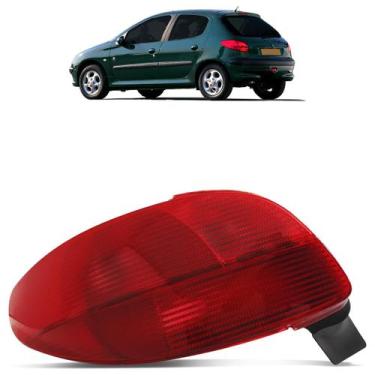 Imagem de Lanterna Traseira 206 1998 A 2003 - Automotive Imports, Esquerdo, Rubi