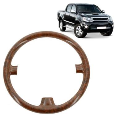 Imagem de Aplique Capa para Volante Hillux 2005 2006 2007 2008 2009 A 2010 Amade