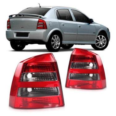 Imagem de Lanterna Traseira Astra Hatch 2003 A 2012 Bicolor Fumê - Automotive Im