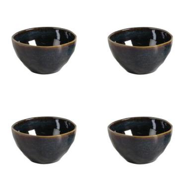 Imagem de Conjunto de Cumbucas 04 Peças 560ml Orgânico Oceano Porto Brasil